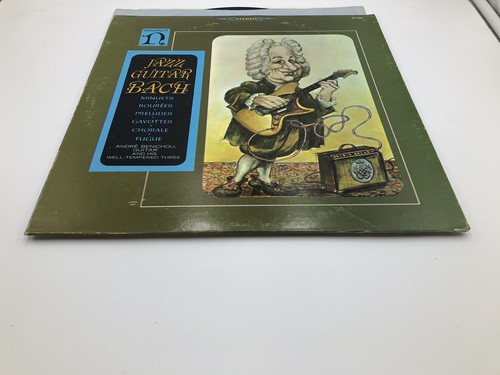 Jazz Guitar Bach LP Andre Benichou Guitar And His Well Tempered 3 Nonesuch VG - Imagen 4 de 7