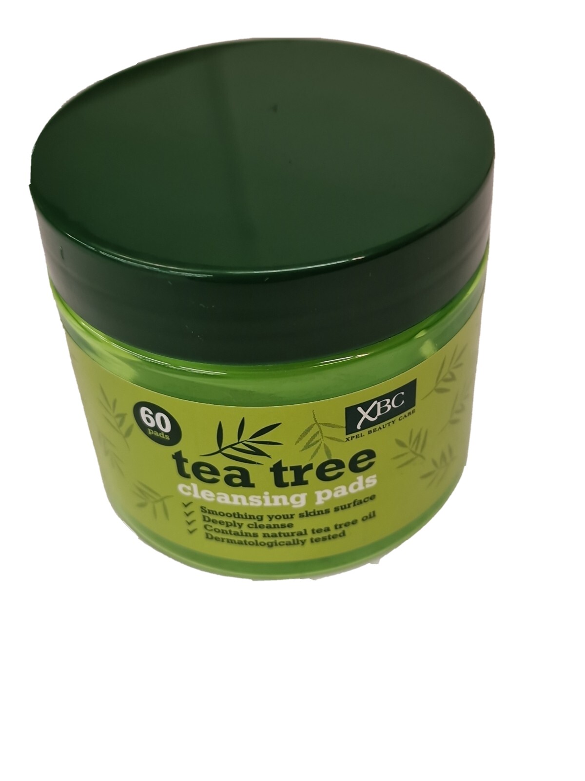 XBC Tea Tree Facial Cleansing Soothing Pads, 4 x 60 Pads, Total 240 Pads - Image 3