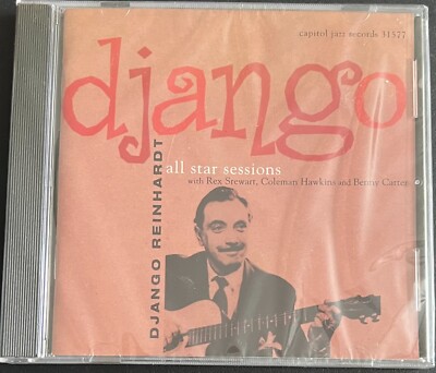 DJANGO REINHARDT- ALL STAR SESSIONS - CD BRAND NEW