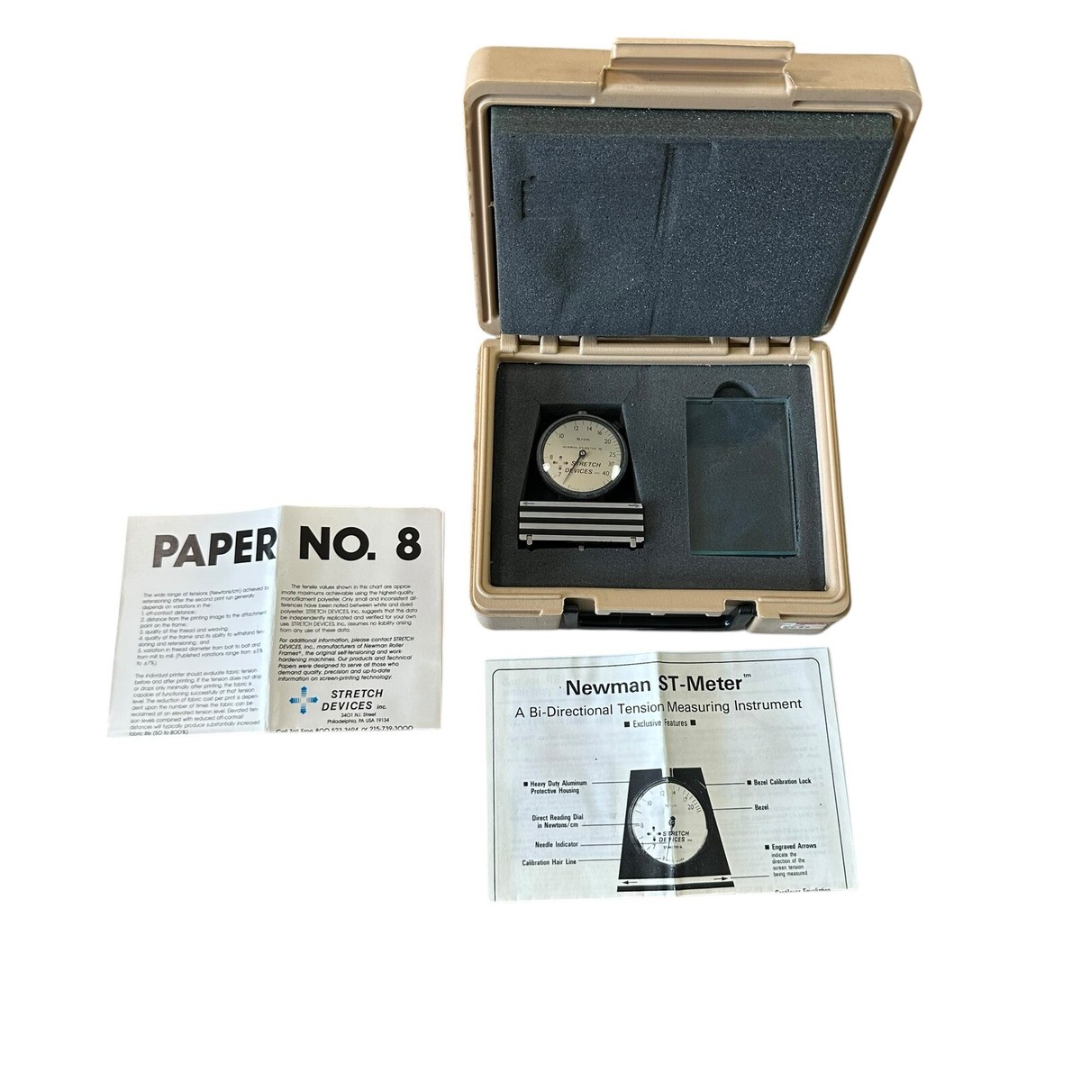 NEWMAN ST METER ストレッチデバイセス Newman ST-Meter Stretch Device Tension Meter Kit w/ Glass in