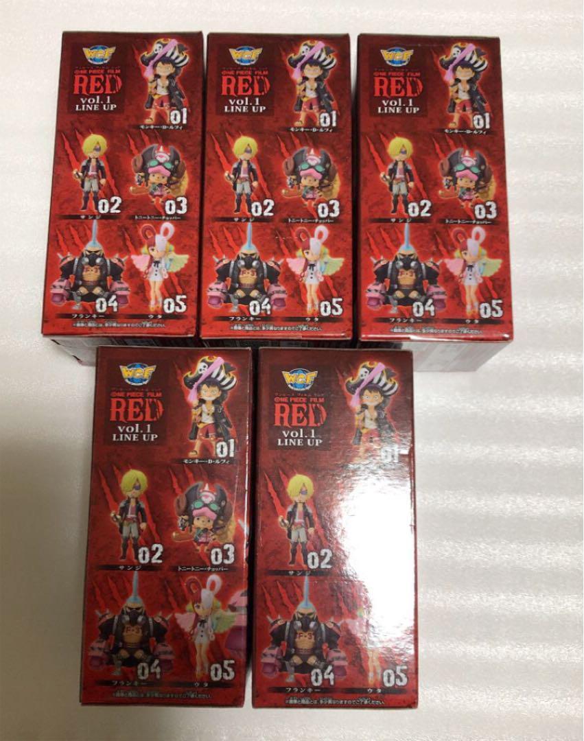 One Piece FILM RED World Collectable Figure vol.1 WCF Banpresto New  Authentic