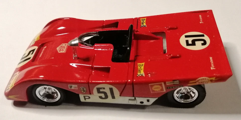 Solido Serie 100 art.194 Ferrari 312 PB con scatola orig. Perfetto. Come nuovo. - Immagine 4 di 4