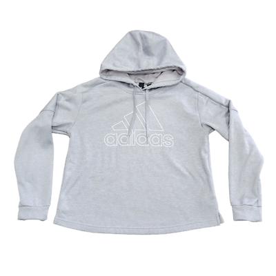 Adidas Originals Womens Bade Of Sport Hoodie Size Large Gray