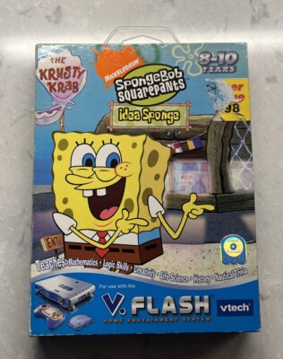 SpongeBob Squarepants: Idea Sponge (Vtech V.Flash, 2006)NEW SEALED