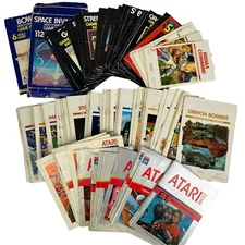 Atari 2600 Video Game Instruction Manual Booklet Only - You Pick Title