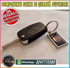 Guscio Chiave 3 tasti Lama SIP22 x Fiat Ducato Panda Doblo' 600 Bravo Stilo Punt