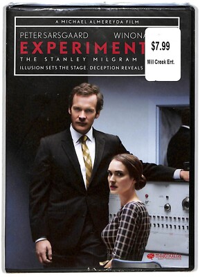 Experimenter (DVD, 2016) Brand New Sealed Peter Sarsgaard, Winona Ryder
