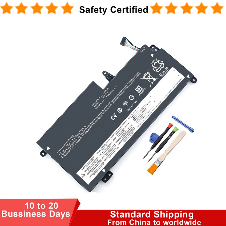 01AV400 01AV401 01AV436 Akku für Lenovo ThinkPad S2 13 Chromebook New S2 42WH