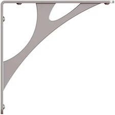 Shelf-Made Manhattan Steel 7.75 in. D x 1 in. W x 7.750 in. H Satin Nickel 50