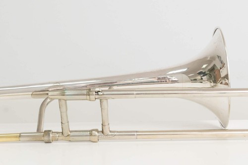 Trombón tenor King 2b Silversonic H.N.White Jazz 1965 plata de ley - Imagen 11 de 17