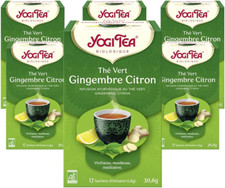 Thé Vert Gingembre Citron, Thé Bio, Mélange De Thé Vert, Gingembre Et Citron, 10