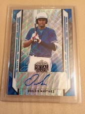 2021 Leaf Metal Draft Orelvis Martinez #17/20 AUTOGRAPH #BA-OM1 Rookie Baseball