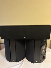 Psb Image S5 Surround Speakers - Pair + Psb Stratus Gc1 Center Speaker W/ Cords