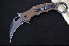Fox Knives Karambit - FDE G10 Handle / N690Co Blade / Emerson Wave - 479E