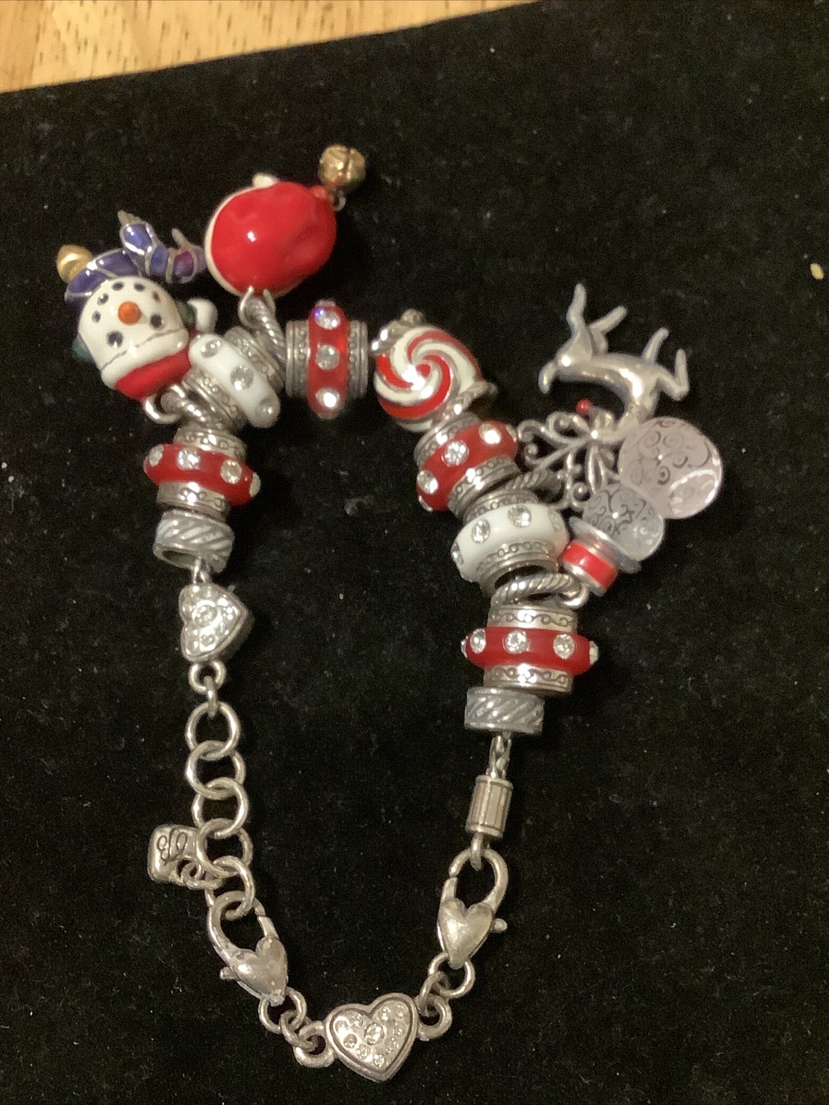Vintage Brighton Christmas Charm Bracelet Rare sterling eBay