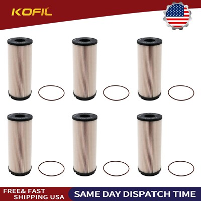 6PACK K37-1021 Fuel Filter for Freightliner/Peterbilt/DAF/Kenworth Truck
