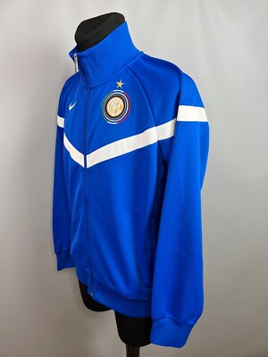 INTER MILAN 2009 2010 TRAINING JACKET FOOTBALL SOCCER NIKE 380624