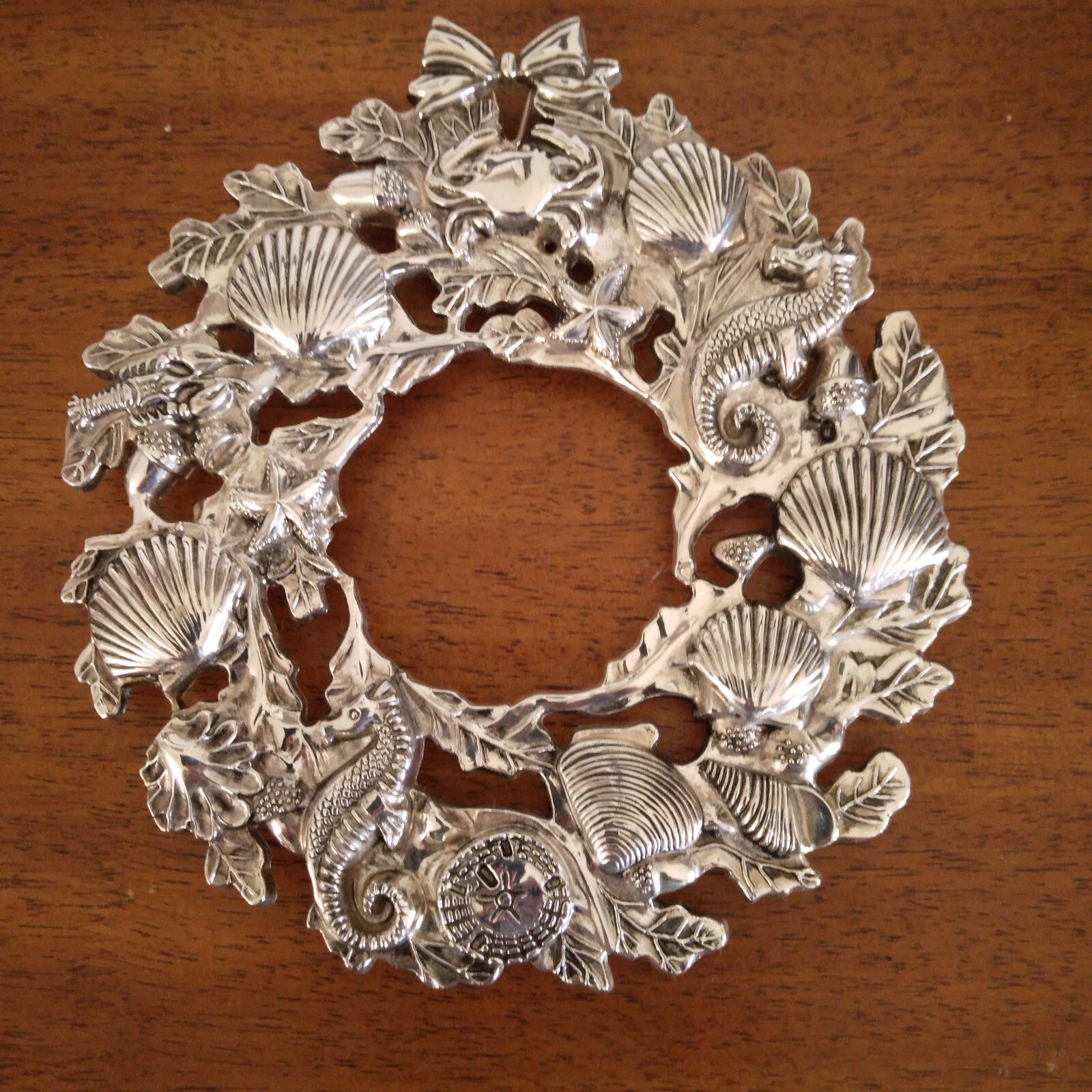 Godinger Sea Treasures Wreath Trivet 8.5