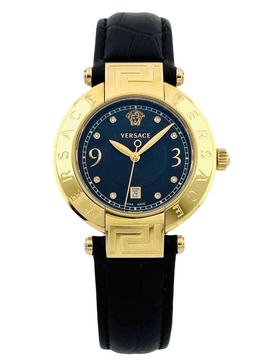 Versace Women's 68Q70SD009S009 Reve Black Diamonds Dial Blk Versace Women's 68Q70SD009S009 Reve Black Diamonds Dial Blk