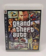 Grand Theft Auto IV GTA 4 Playstation 3 PS3 CIB Complete with Map