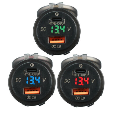 Caricabatterie USB 12V/24 Presa Accendisigari Doppia Porta Per Auto - Foto 2