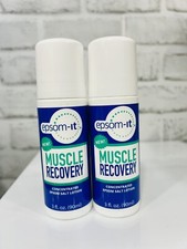 Epsom-It Soothing Muscle Lotion Roll-On Epsom Salt Lotion Muscles Lot Of 2