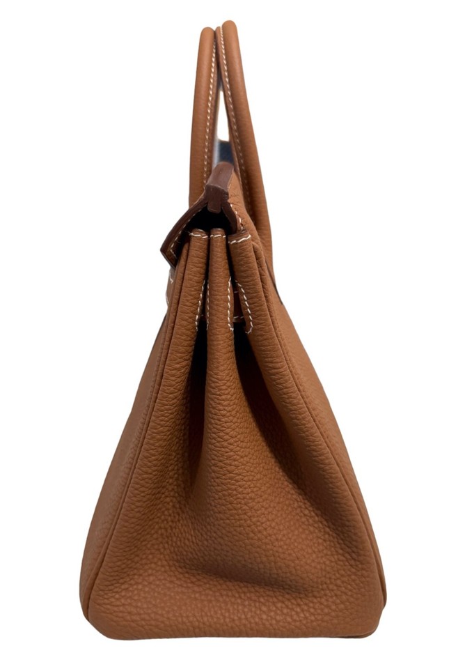 Hermes Birkin 25 Gold Tan Camel Togo Leather Gold Hardware eBay