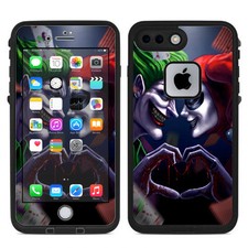 Skin Decal for Lifeproof iPhone 7 Plus Fre Case / Harleyquin and Joke love