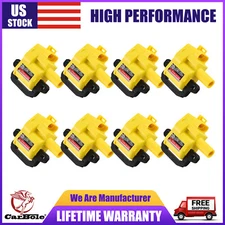 8 Pack High Performance Ignition Coil Set For Chevy GMC LS1 LS6 D580 C1144 UF192