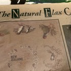 Vintage New Zealand Wildlife Natural Flax by Derek Tablecloth 52" x 52" Takahe  — photo 5