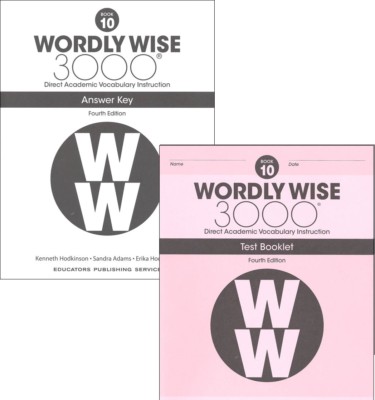 4TH EDITION  Wordly Wise 3000 Grade 10 Key and Tests