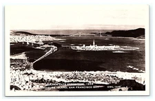 Treasure Island San Francisco Golden Gate Exposition 1939 Rppc Real Photo   0424