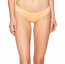 394 Onia Women's Orange Solid Lily Full Coverage Sporty Bikini Swim Bottom Sz S