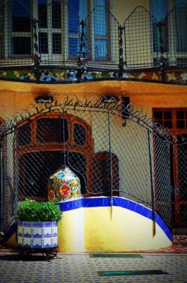 Casa Batllo Barcelona Antonio Gaudi Gebäude Katalonien Spanien Foto Bild