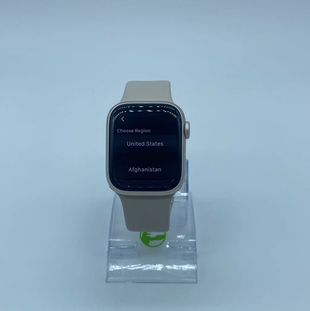 GPS Only Apple Watch Series 9 41MM Silver Aluminum Starlight GPS Only Apple Watch Series 9 41MM Silver Aluminum Starlight