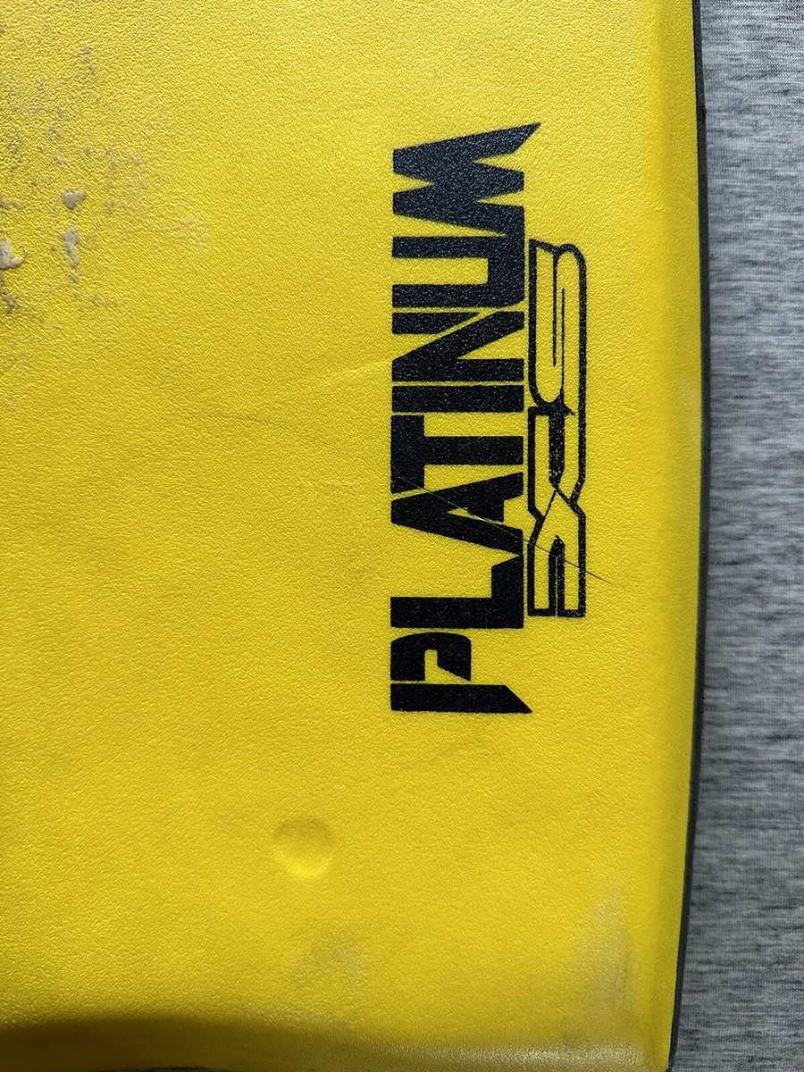 Vintage 41.5” BZ Platinum Xs Bodyboard Boogie Board Yellow Vintage 41.5” BZ Platinum Xs Bodyboard Boogie Board Yellow