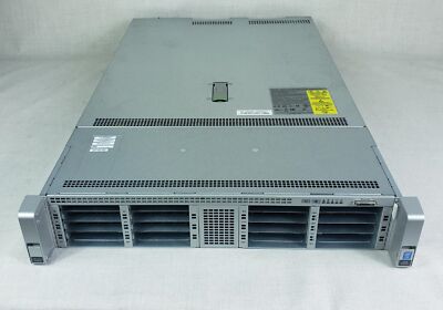 Cisco UCSC-C240-M4S2 2U 16x 2.5  Server 2x 14Core E5-2697v3 2.6GHz CPU 128GB RAM