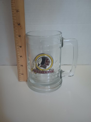 Washington Redskins NFL Official Fine Pewter Clear Glass Beer Mug - Picture 13 of 16
