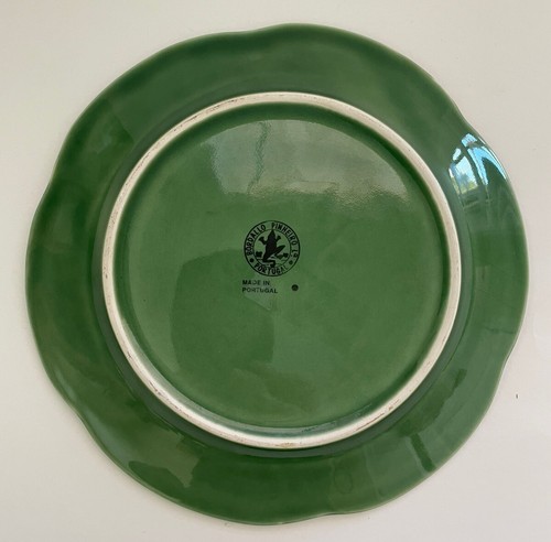 Bordallo Pinheiro GreenCabbage Dessert Plate Made In Portugal 7.5” - Picture 2 of 8
