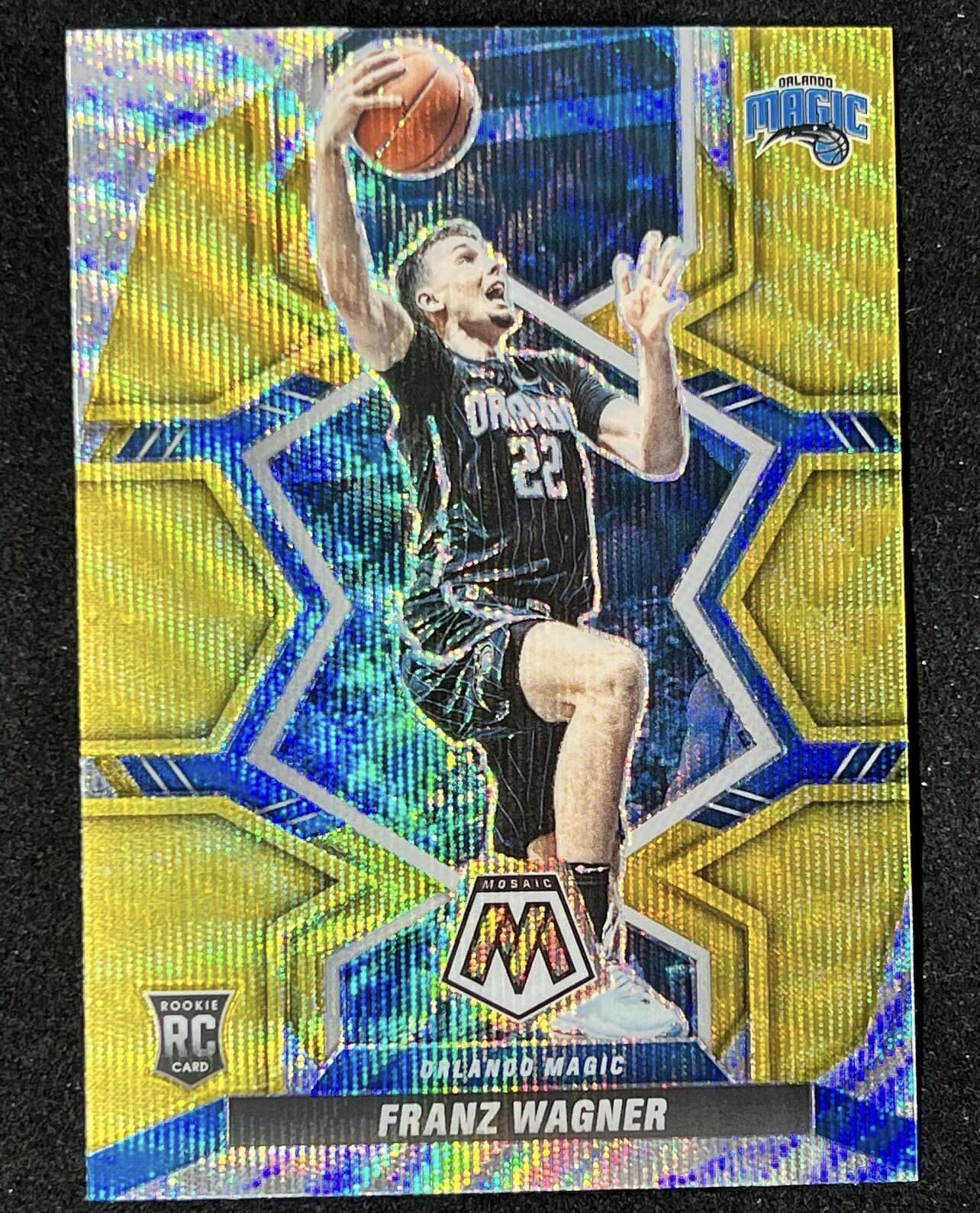 2021-22 Mosaic - Asia Tmall Gold wave RC FRANZ WAGNER #220 MAGIC