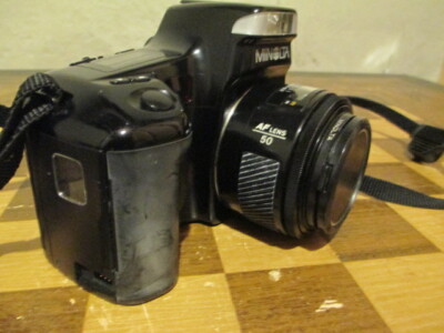 Minolta Maxxum 5000i Film Camera + 75-300mm + 50mm lenses Guaranteed item