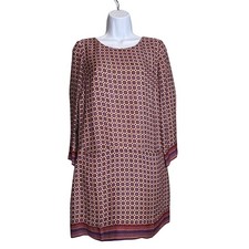 J Crew Collection Women's Jules Scarf Print Shift Dress Sz 2 Silk Old Money