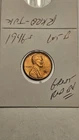 wheat penny 1946S LINCOLN CENT NICE GEM RED BU 1946-S RED UNC DETAILS LOT #B