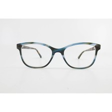 Carla Murphy CM 8007 BL/BR Blue Brown Marbled Cat Eye Eyeglass Frames 55-18-140