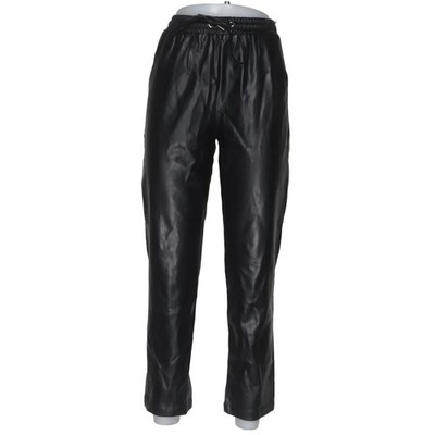 NA-KD, Hose, Größe: 34, Drawstring Pu Pants, Schwarz, Polyester/Polyurethan #Twd