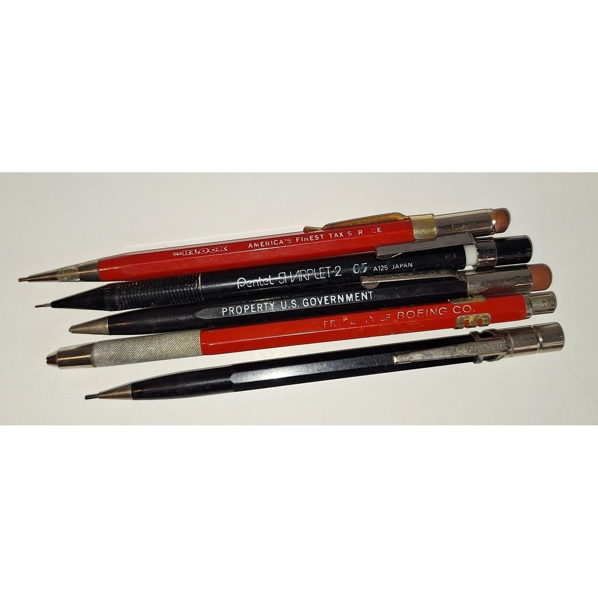 Collectible Mechanical Pencils with Vintage 0.5 mm Lead Diameter