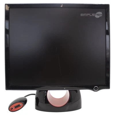 Écran LCD 19 pouces 5:4 Simpletek DVI-D 1280x1024 4 ms 300 cd/m² Noir - Photo 1/4
