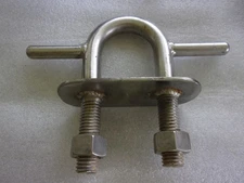 Nautical Maritime Ship Boat Rope Guide Lifting Ring Eye Bow Cleat vintage