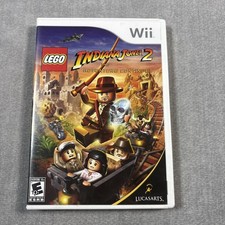 Lego Indiana Jones 2 (Nintendo Wii Game, 2007 ) With Manual