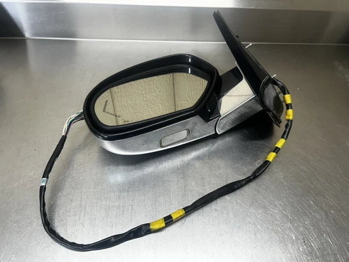 09-14 Yukon Chrome Cap Driver Side Left LH Door Mirror Turn Signal Power Fold OE